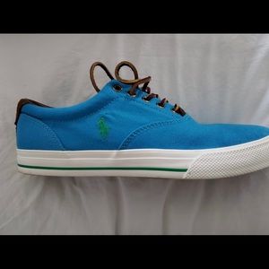 New Polo Ralph Lauren Men’s canvas sneakers